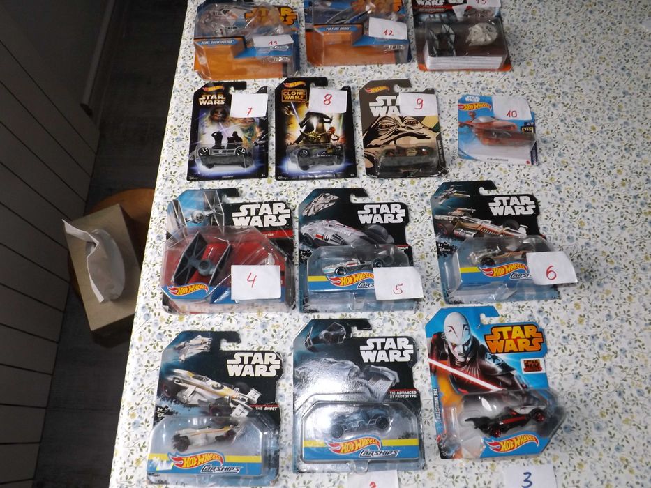 star wars pojazdy hot wheels modele zabawki
