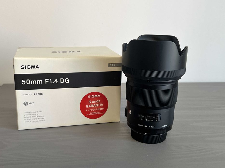 Objetiva Sigma Art 50mm F1.4 DG para Nikon F