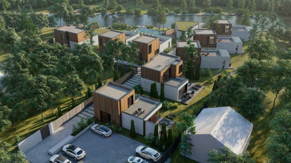 Котедж 89,38 м2 , с.Микуличин, Levada pool deluxe home and residence