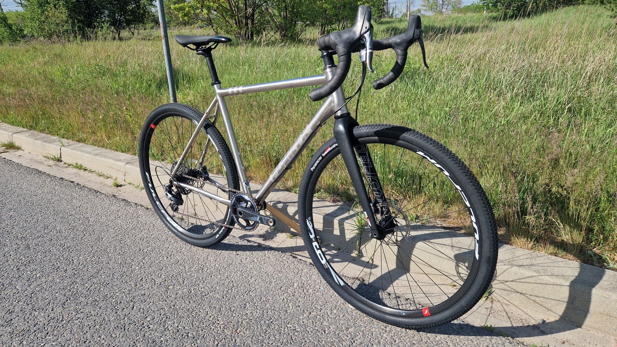 Gravel PLANET X Tempest Ti - XL - Rama tytanowa Sram 1x11