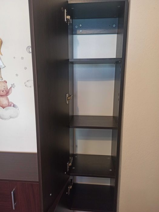 Slupek wenge ciemnobrazowy