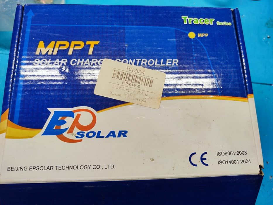 Контроллер заряда солнечных панелей батарей MPPT EPsolar 12\24В 20А