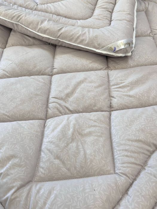 Ковдра зимова тепла з овечої вовни зимнее  одеяло евро размер Виробник