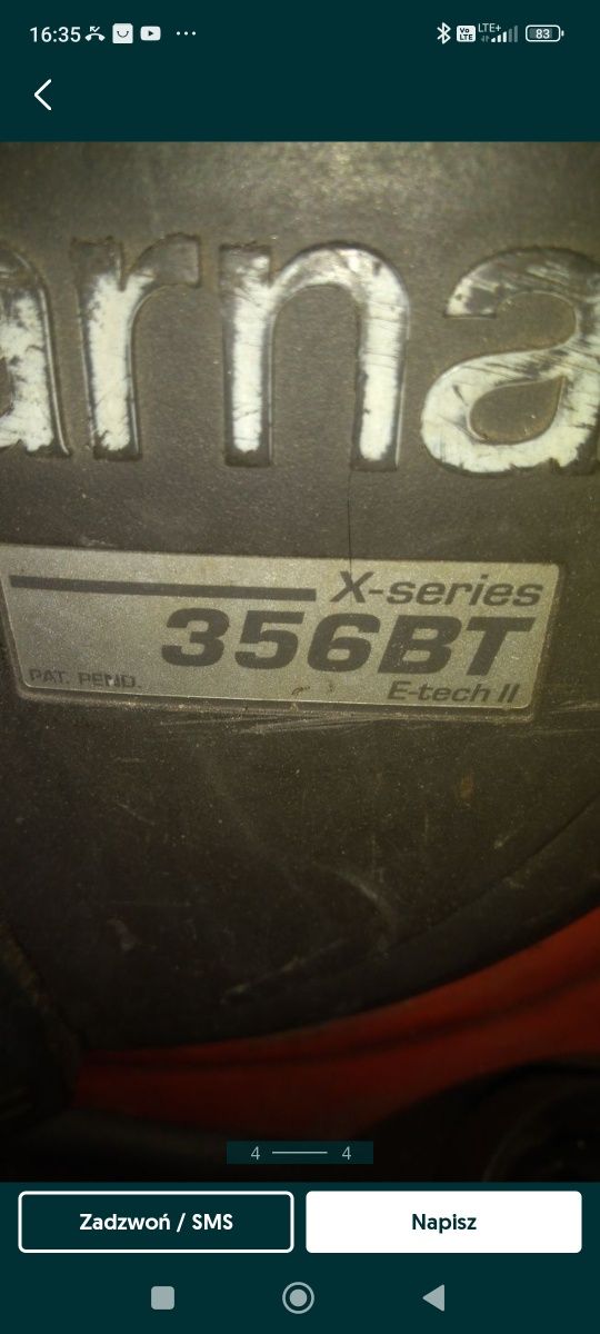 Kosa i dmuchawa husvarna