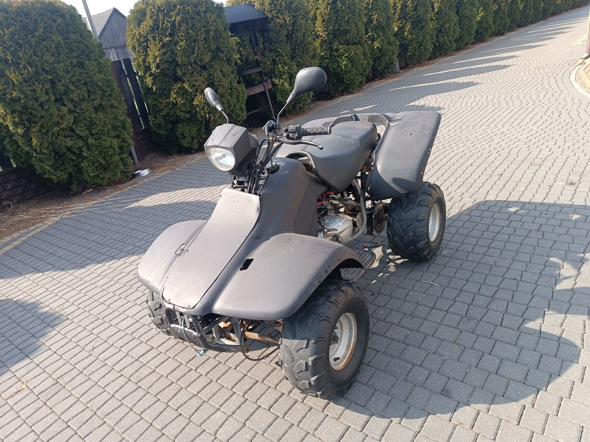 Quad 150 keeway pług  zamiana zamienię motocykl quad cross prl auto bu