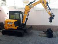 Máquina Mini Giratória (Escavadora) JCB 57C-1 de 2020