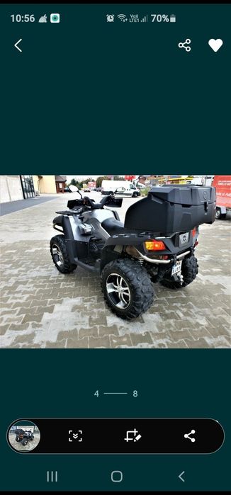 Quad cf moto cfmoto  800 terralander 4x4 2015r super okazja