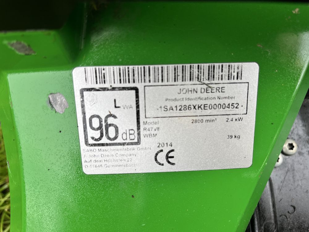 Kosiarka spalinowa John Deere Sabo RV47 Briggs