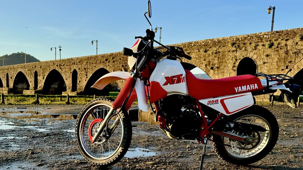 YAMAHA XT 350 ano 1991 Restauro A a Z