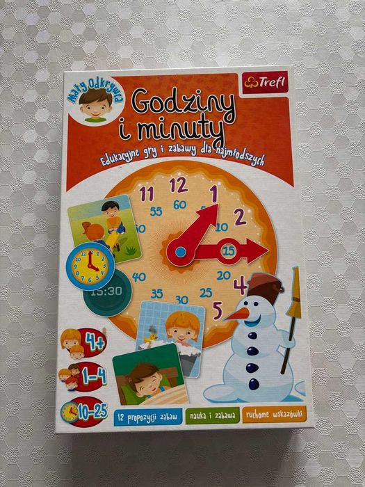 Pięć gier dla dziecka 3+