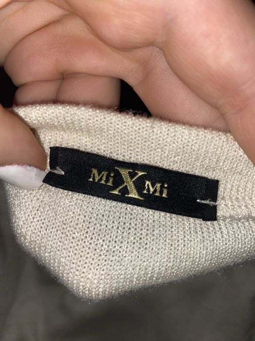 Светер теплий із принтом серця