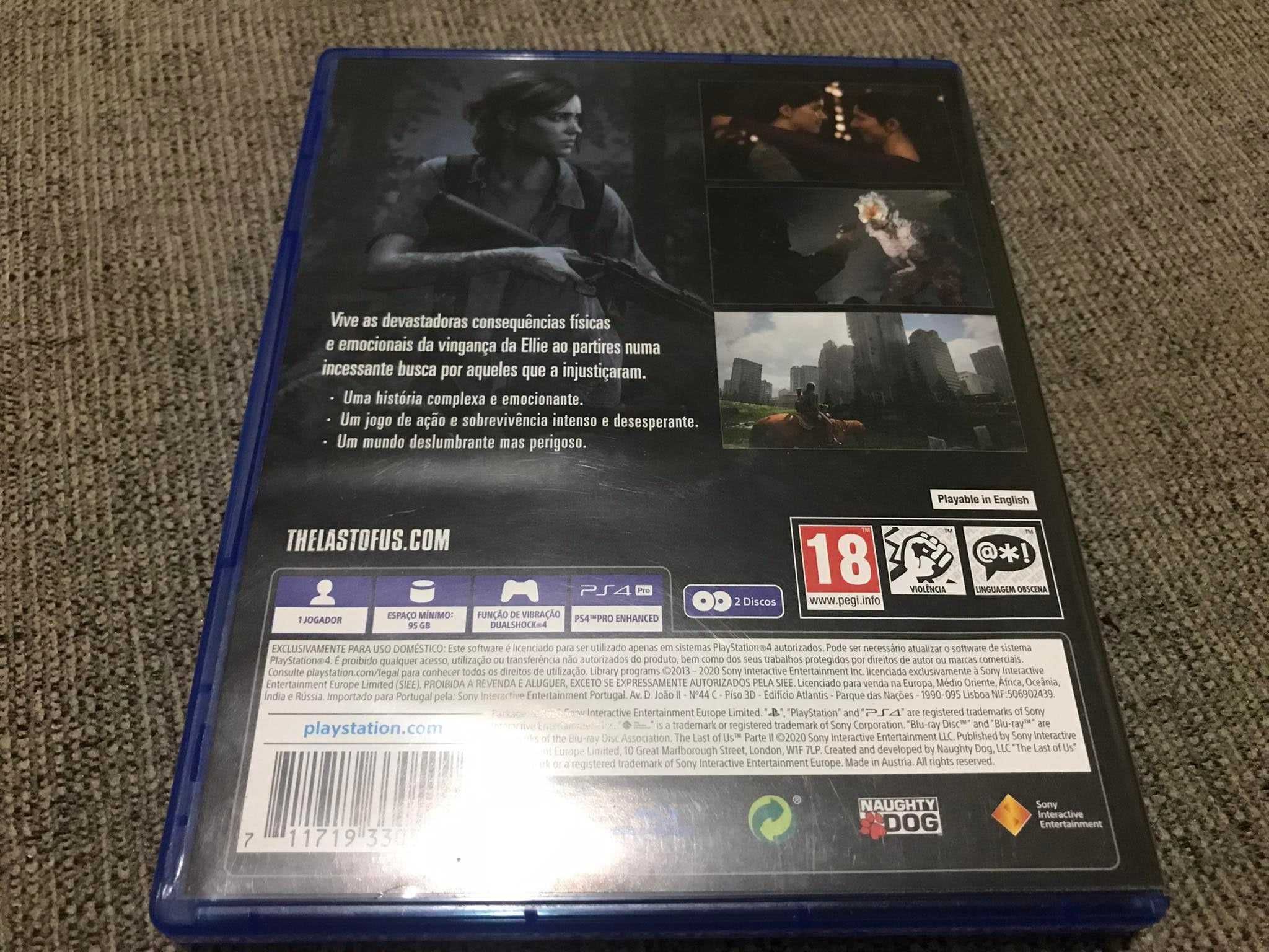 Last of Us 2 PS4 (COMO NOVO)