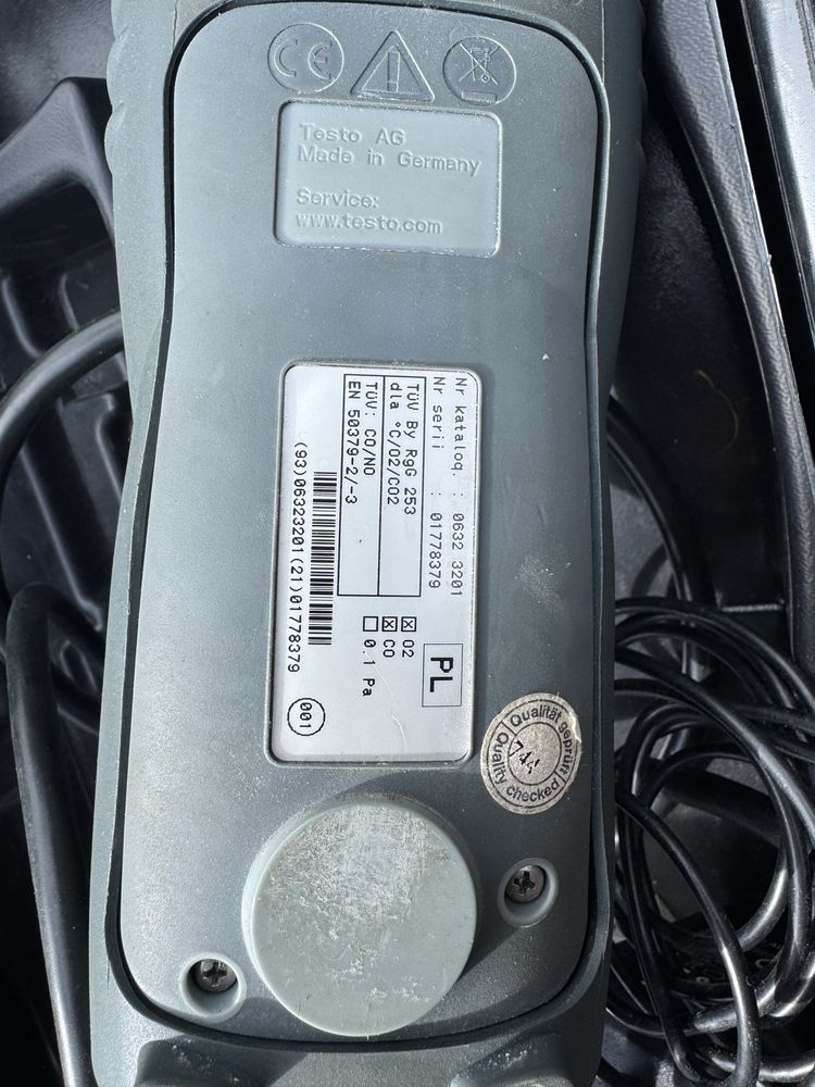 Analizator spalin testo 327-1