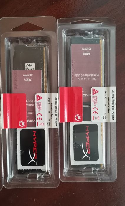Memorias hyper X fury ddr 4 2x4gb 2133mhz