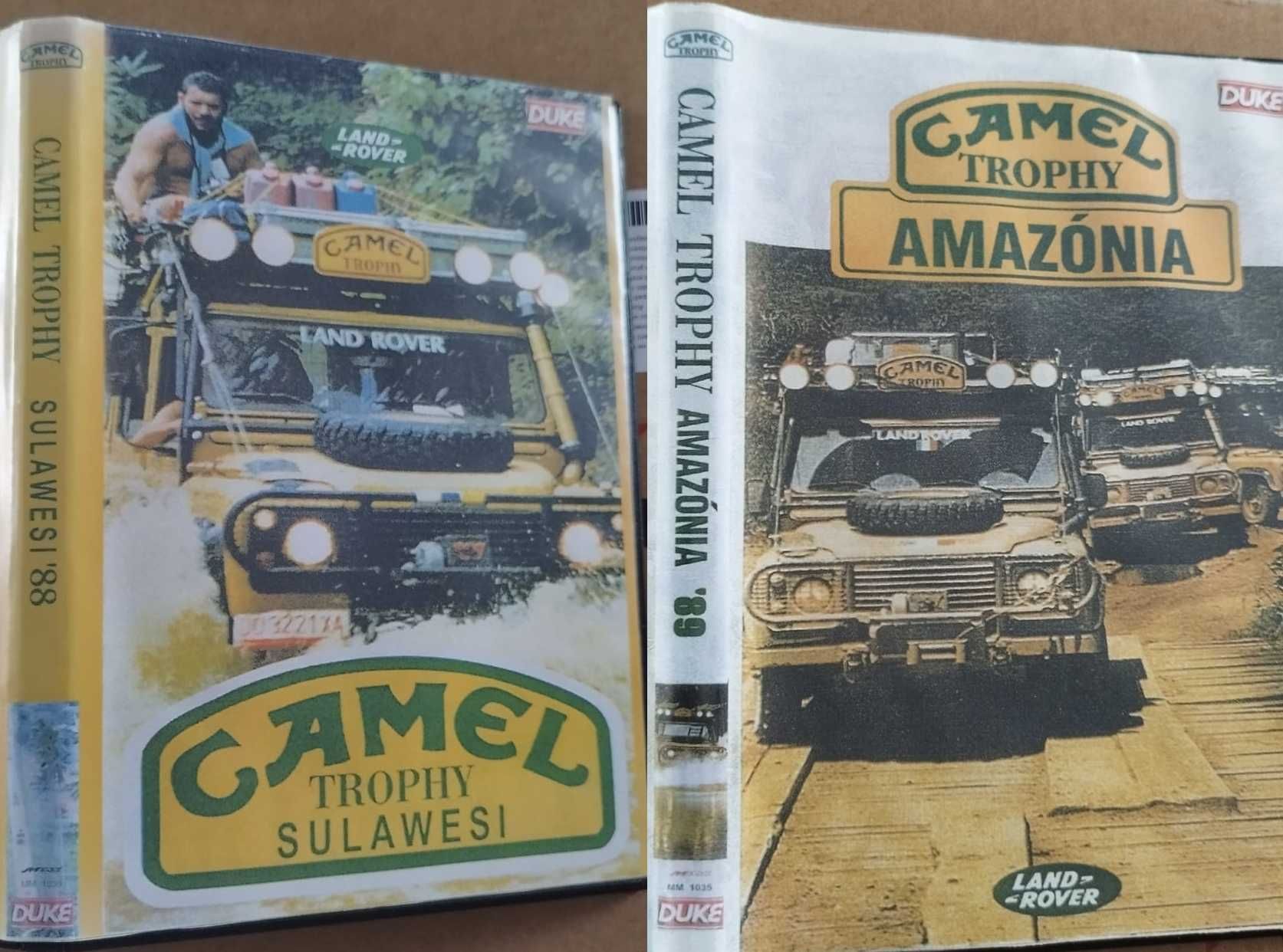 Colecção de 11 DVDs Camel Trophy '88-'98