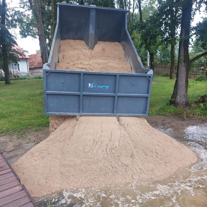 Pospółka  drogowa. Piasek. Żwir. Kruszywo