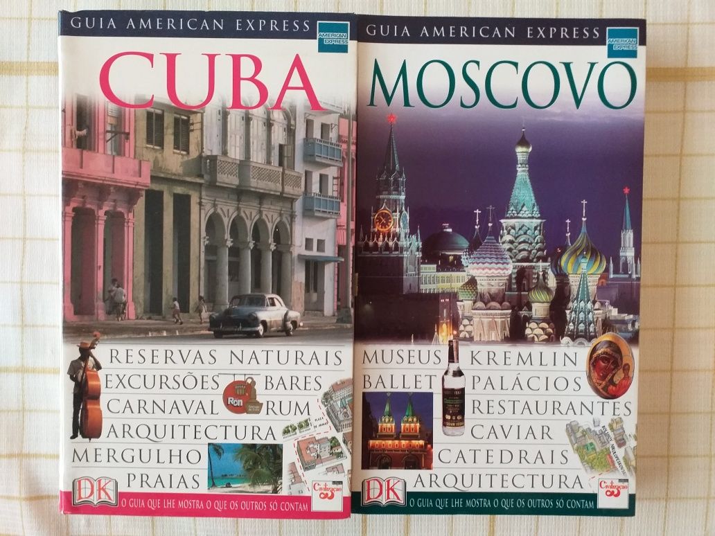 Guias americanexpressPORTUGAL&Londres&CUBA&Munique&LISBON&SÚIÇA&Moscov