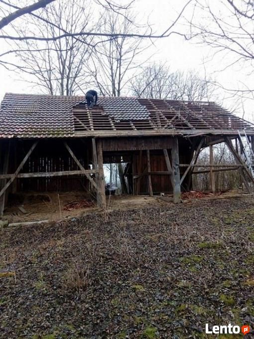 Skup starych desek, stodoła, rozbiórka, stare drewno