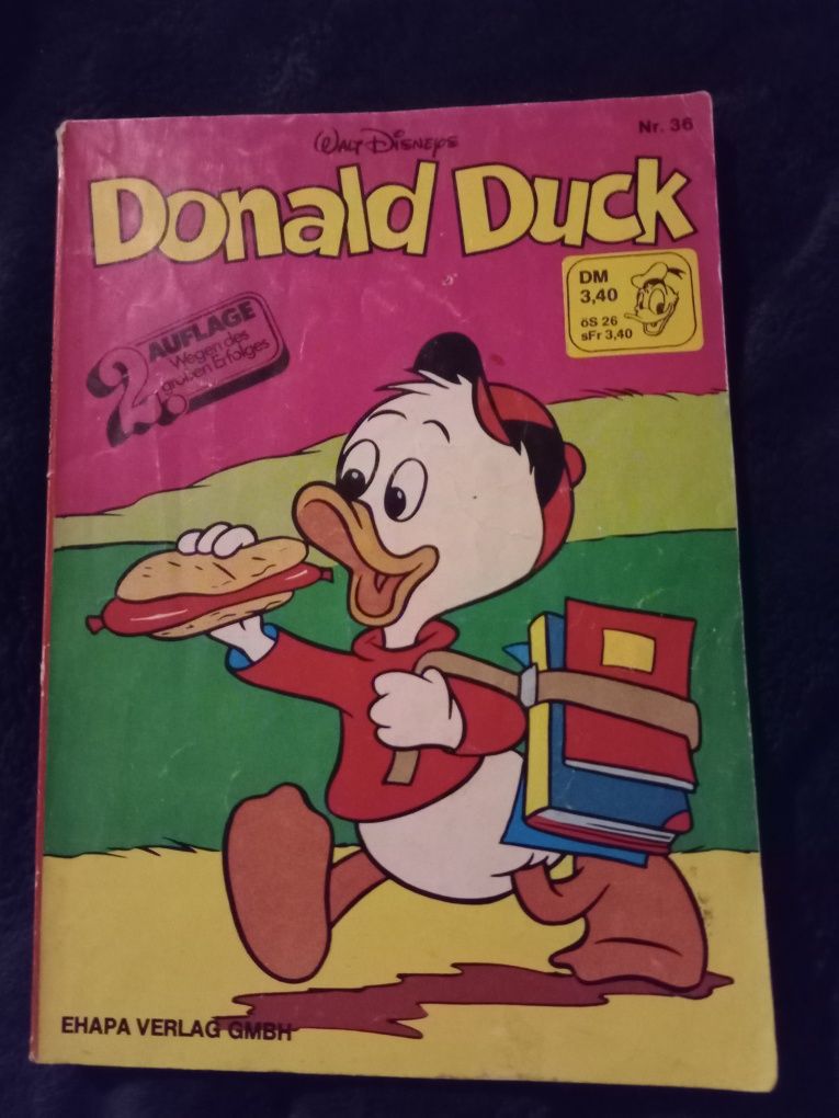 Komiks Donald Duck nr 36 w języku niemieckim