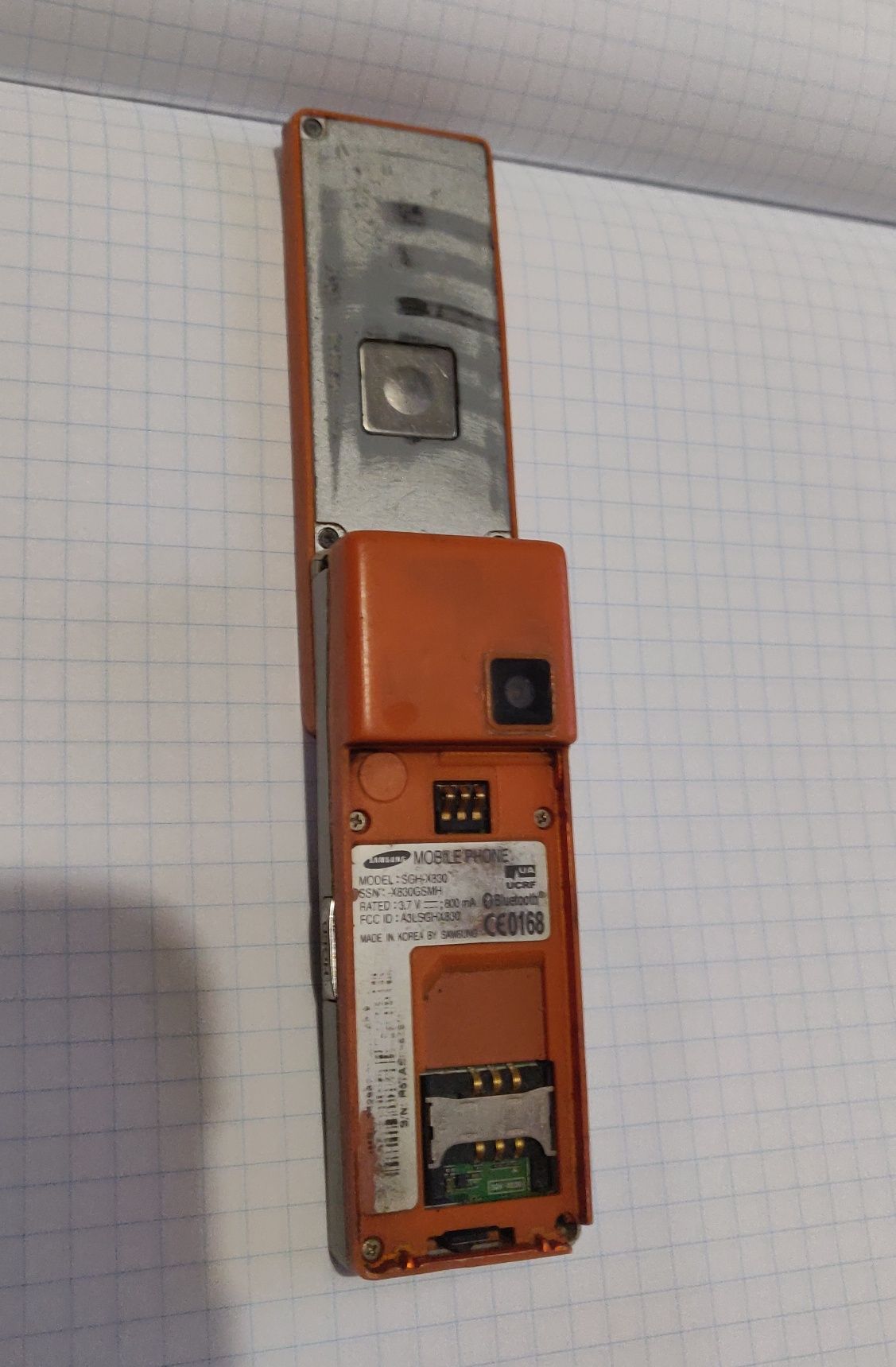 Samsung SGH x830 без аккумулятора под ремонт