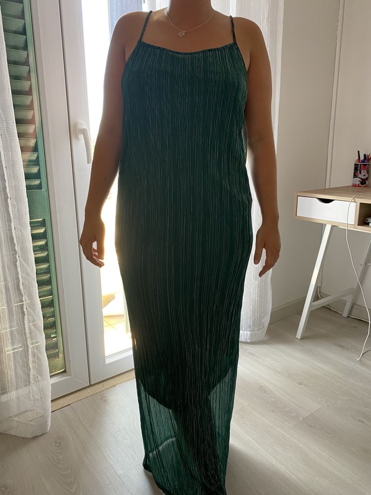 Vestido Tifosi verde tamanho L