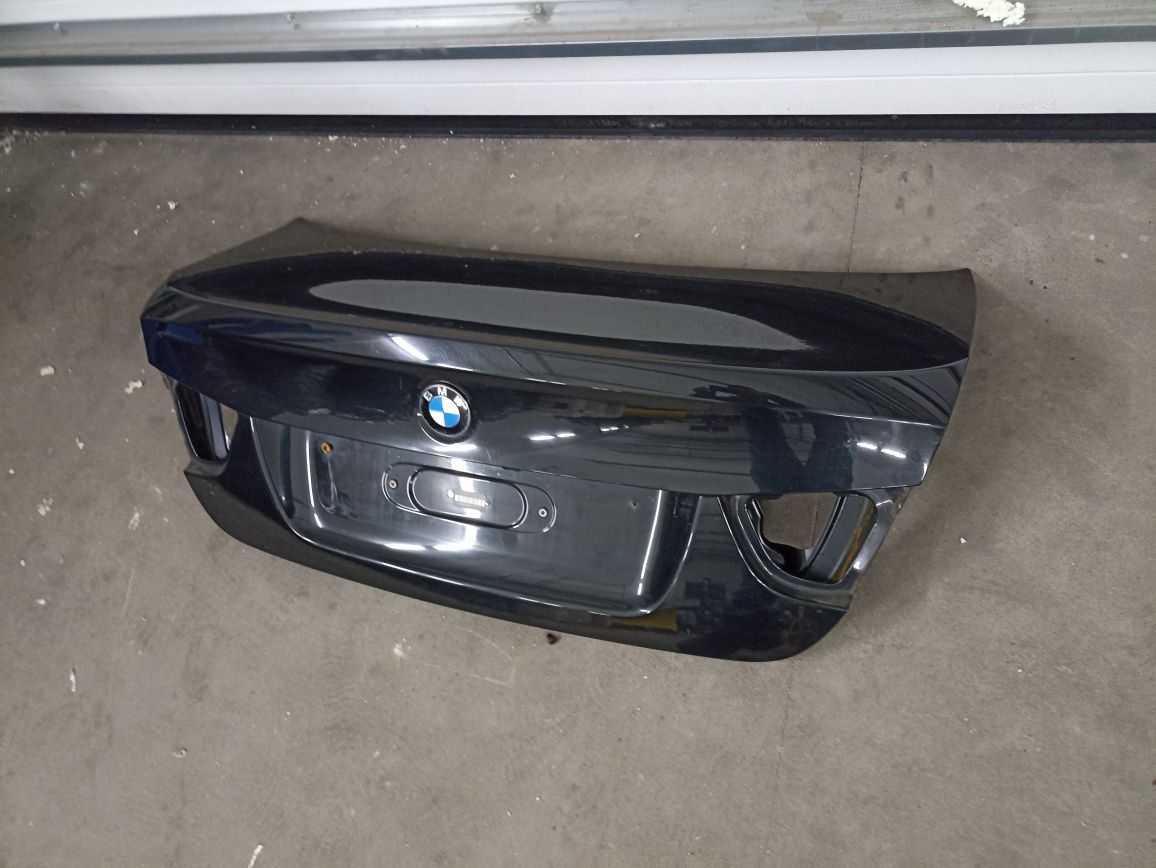 Klapa bagażnika pokrywa BMW E90 lift Black saphire metalic 475 igła