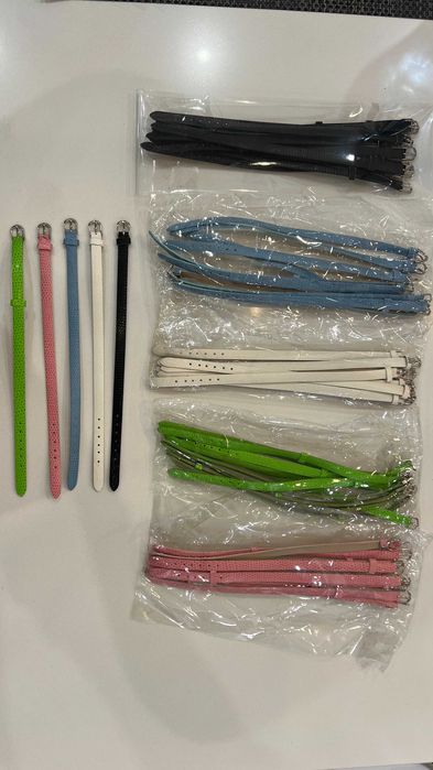 lote de 60 pulseiras com fivela Lindíssimas