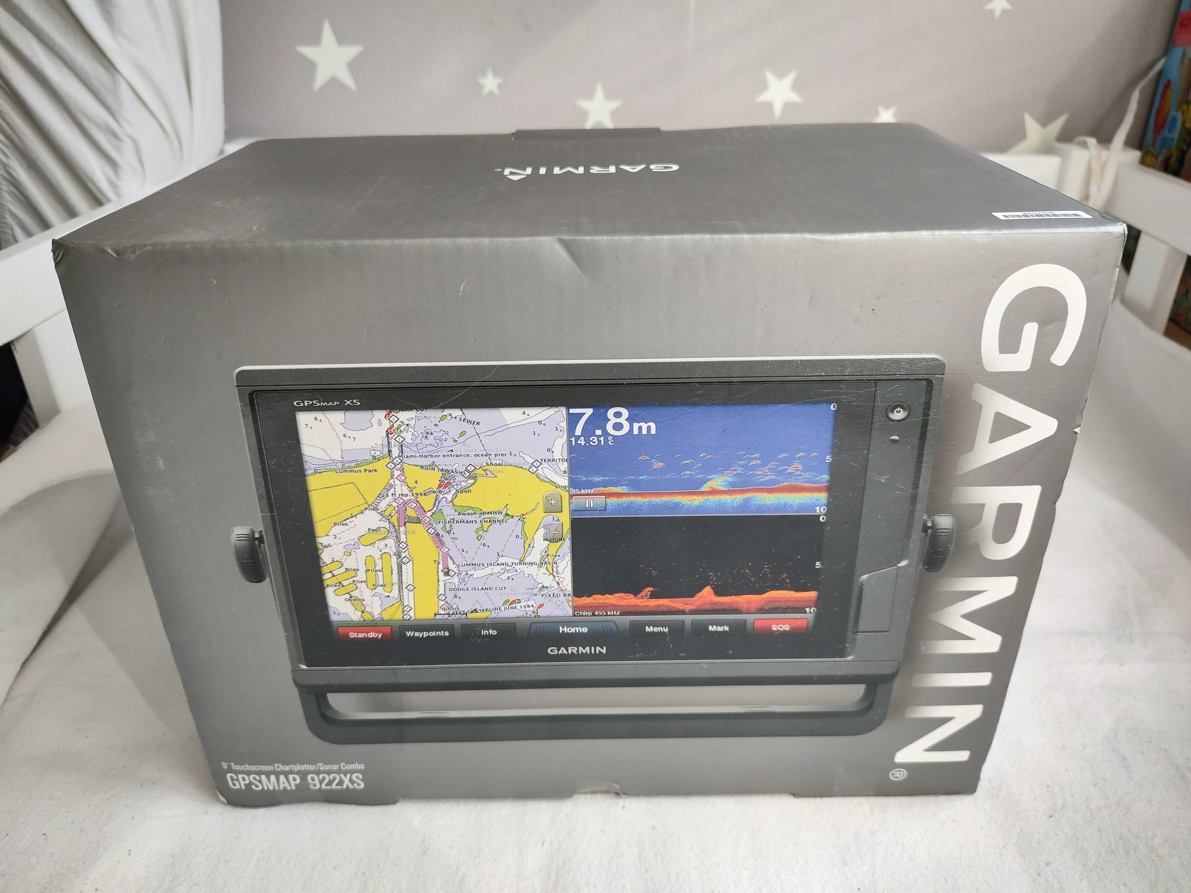 NOWY Garmin GPSMAP 922xs ploter nawigacyjny echosonda 9 cali ekran