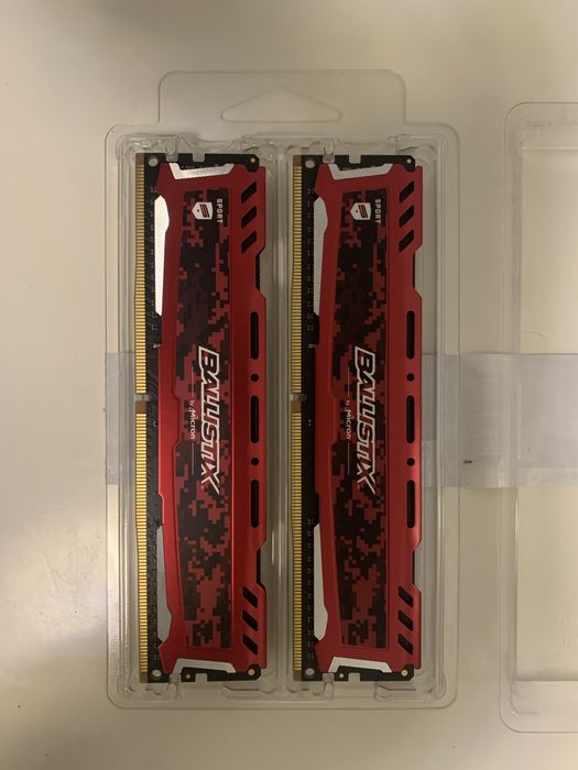 DDR4 16GB 3200MHz 2x8 Kit Crucial Ballistix Sport