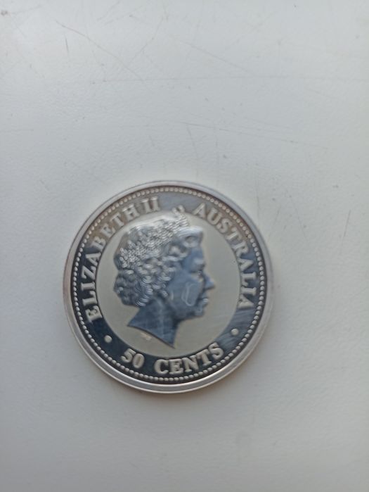 Монета 50 центов