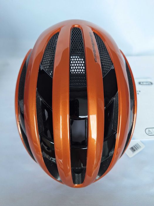 Kask rowerowy szosowy Abus AirBreaker Goldfish Orange S 51-55cm