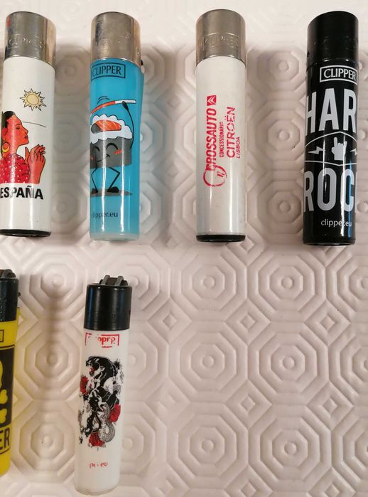 Isqueiros de Coleção  "Clipers", 9 un, todos por 15€