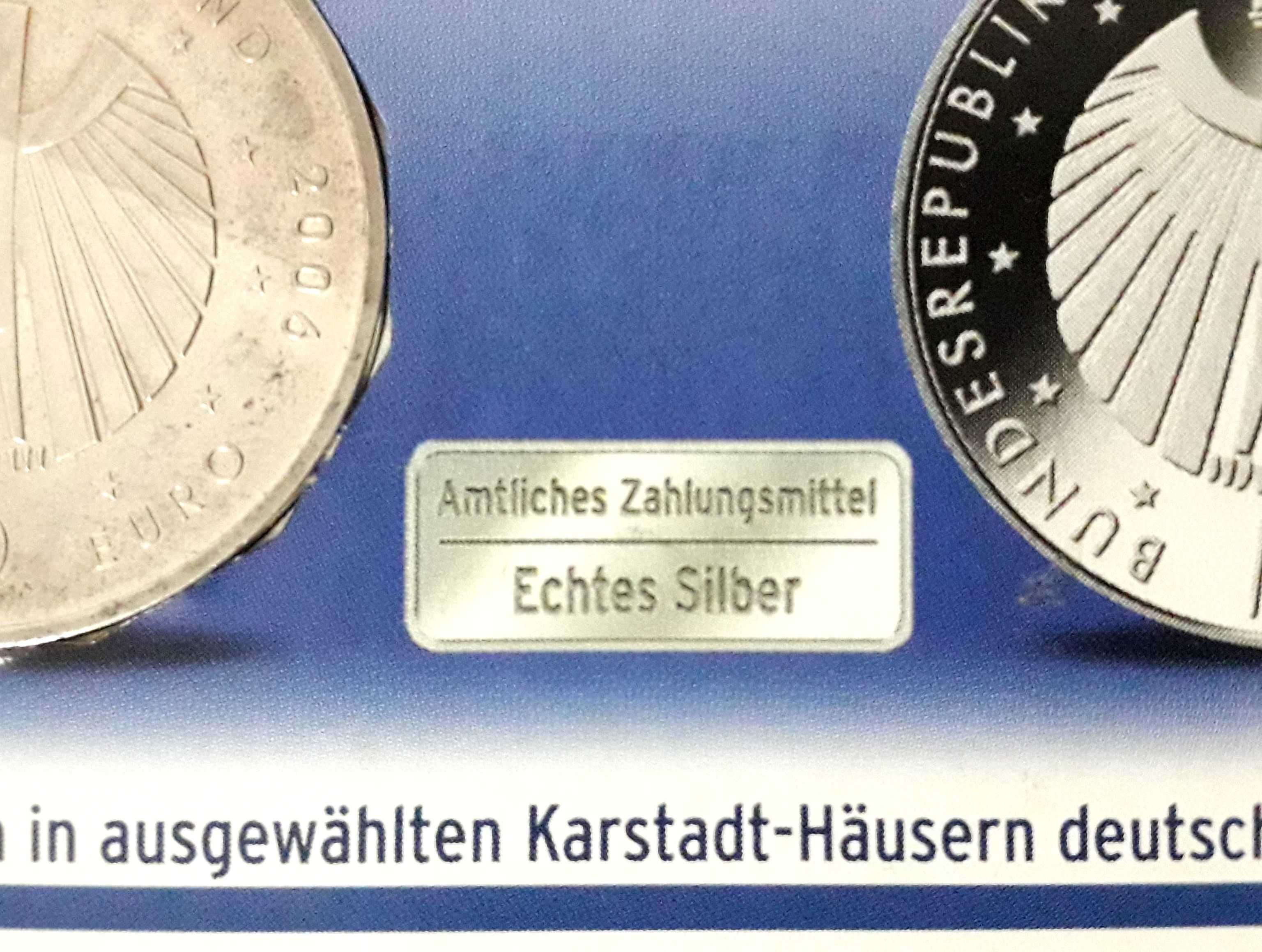 Moeda de colecção de 10 Euros da Alemanha - FIFA 2006 (Prata)