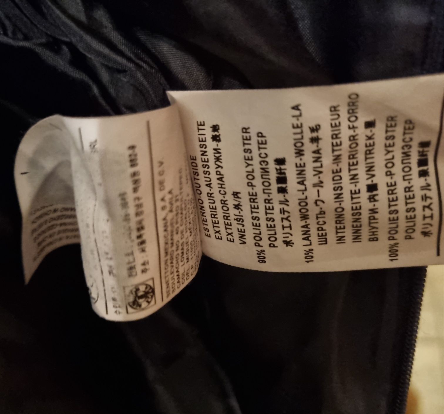 Sukienka midi rozmiar S marki Benetton