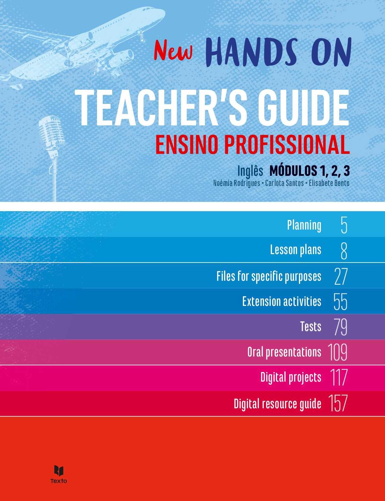 New Hands On 1, 2 e 3 - Teacher's Guides