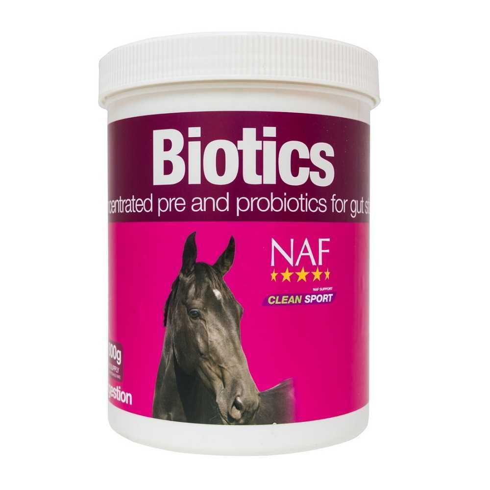 Комплекс про- та пребіотиків для кишечника коня Biotics, NAF 5 Stars