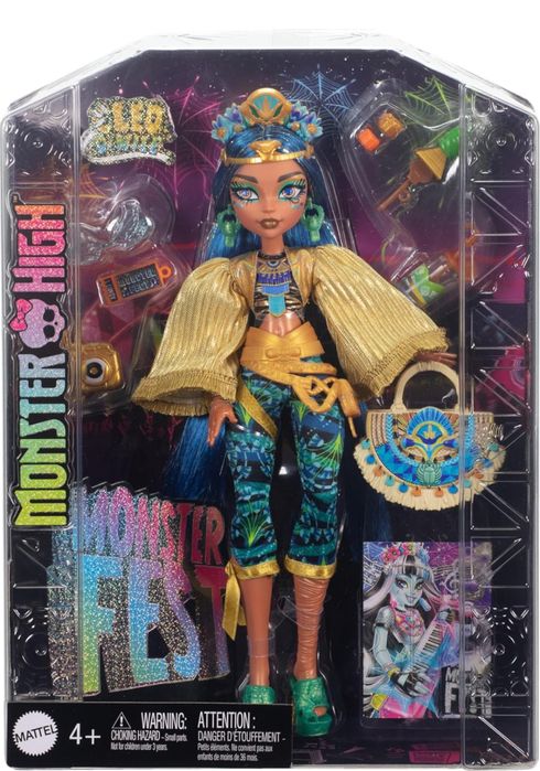 Лялька Монстер Хай Клео де Ніл Монстро-фестиваль