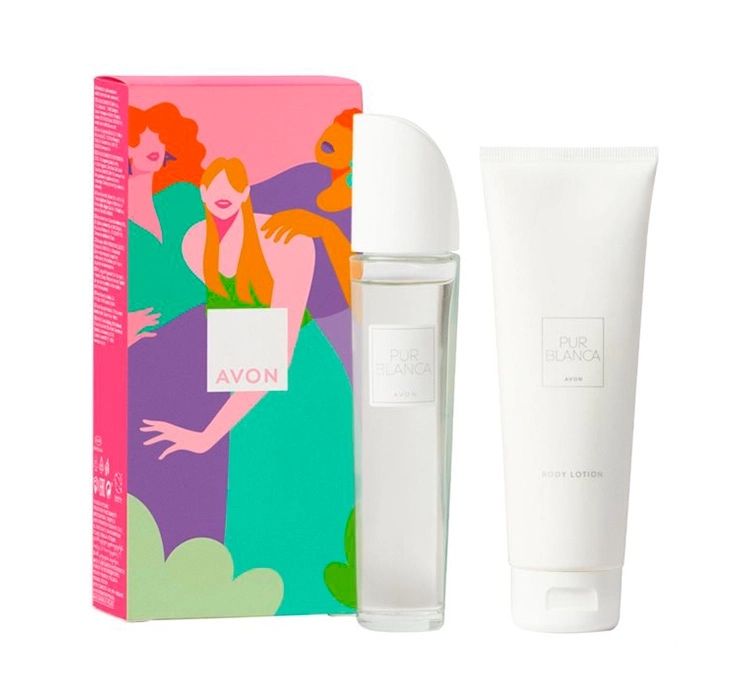 Zestaw upominkowy Pur Blanca od avon na prezent