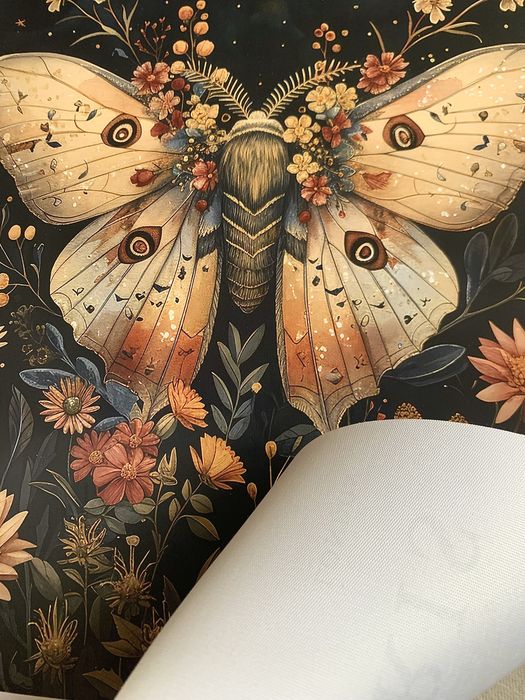 Gobelin na płótnie HD/Obrazek/William Morris/Moth