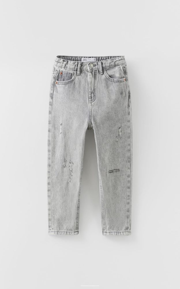 Джинси мом, штани мом, джинси для дівчинки від Zara