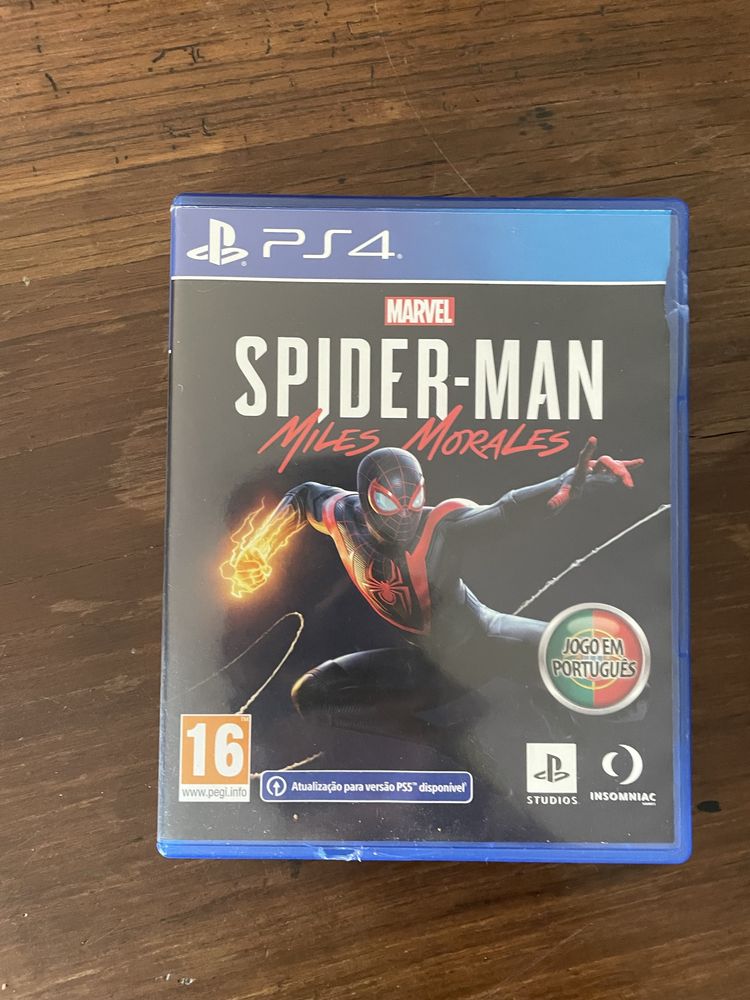 Spiderman Miles Morales para PS4