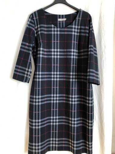 sukienka w kratę 46/48