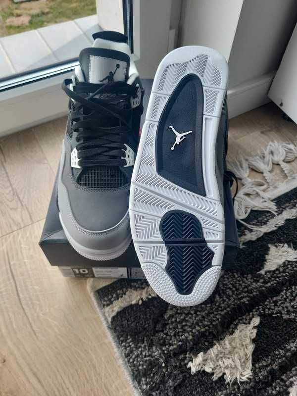 "Buty męskie Trampki" Nike Jordan 4 czarny FQ8138 r.42