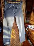 Oryginalne Levi's 501 ciemnoszare W26 L30