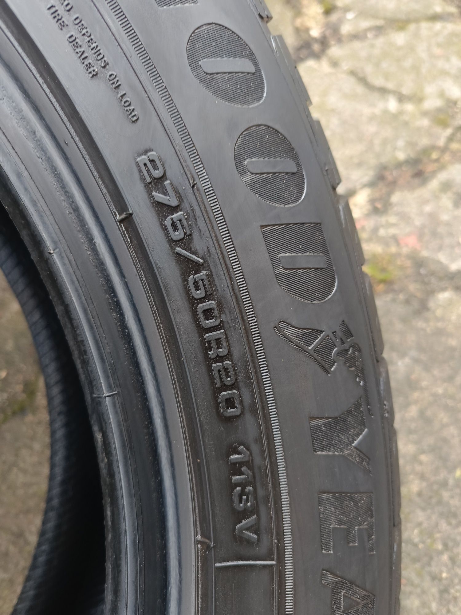1szt Goodyear Ultragrip Performance+ 275/50/20 113V 7mm 2023rok