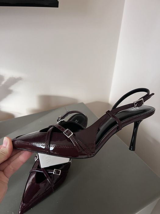 Туфлі Zara нові бургунді
