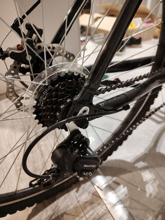 Rower górski męski Goetze 29 cali czarny z przerzutkami