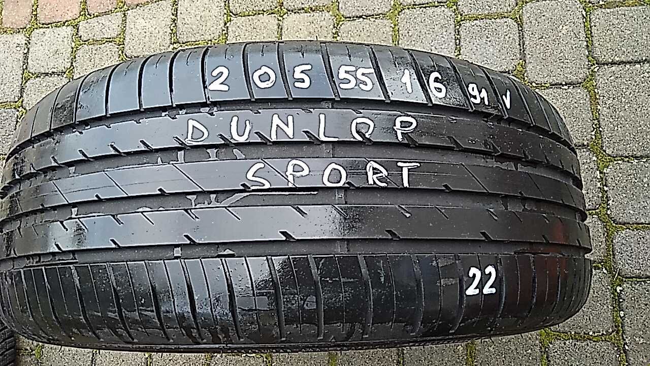 opona 1 szt.205/55/16 91 V DunlopSport 2022rok