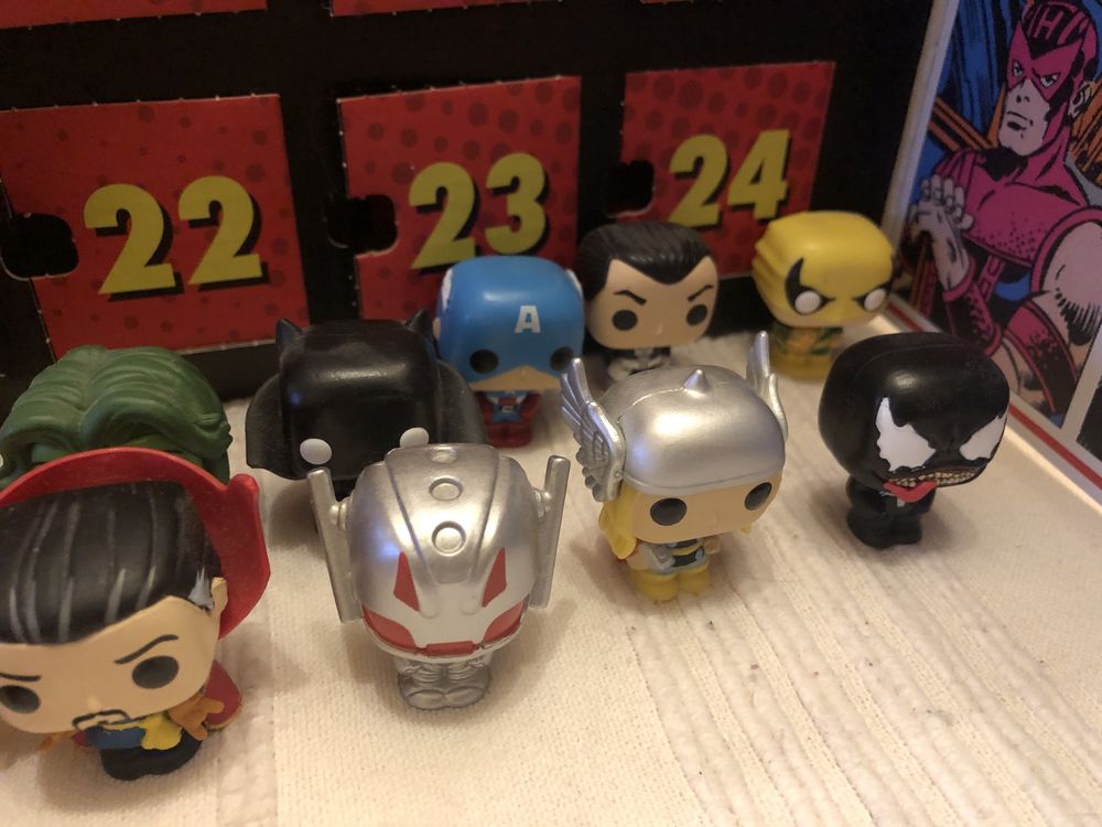 Marvel funko pop calendar