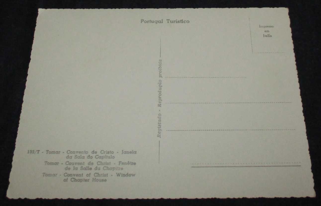 Postal Portugal Turístico Tomar Convento de Cristo